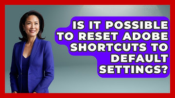 Is It Possible to Reset Adobe Shortcuts to Default Settings? | Design Tool Unlocked News