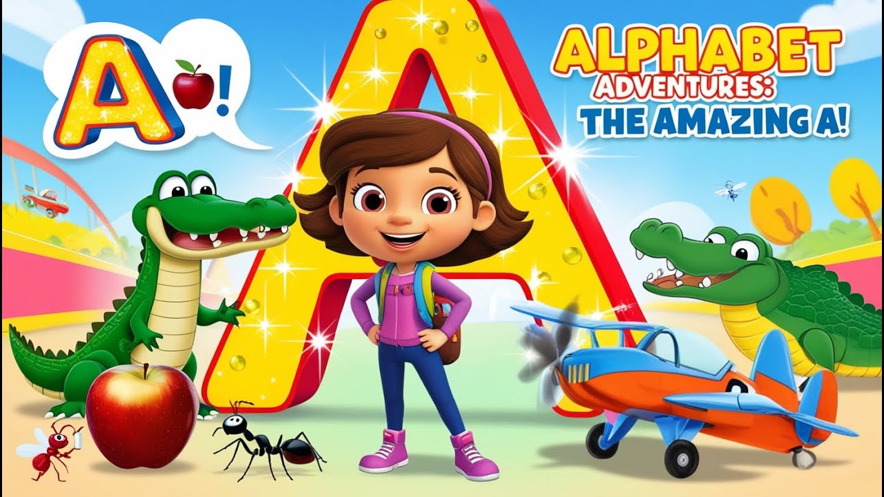 Alphabet Adventures: Discovering the Amazing Letter "A"
