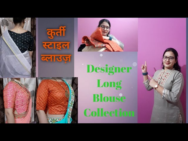 Watch! Woman ditches normal blouse, wears Mehndi blouse & goes viral! -  YouTube