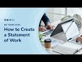 How to Create Statement of Work | Bit.ai