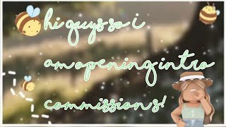 Opening intro commissions