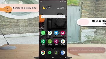 Samsung Galaxy S23 Ultra : How to disable lock screen notifications for water running alert