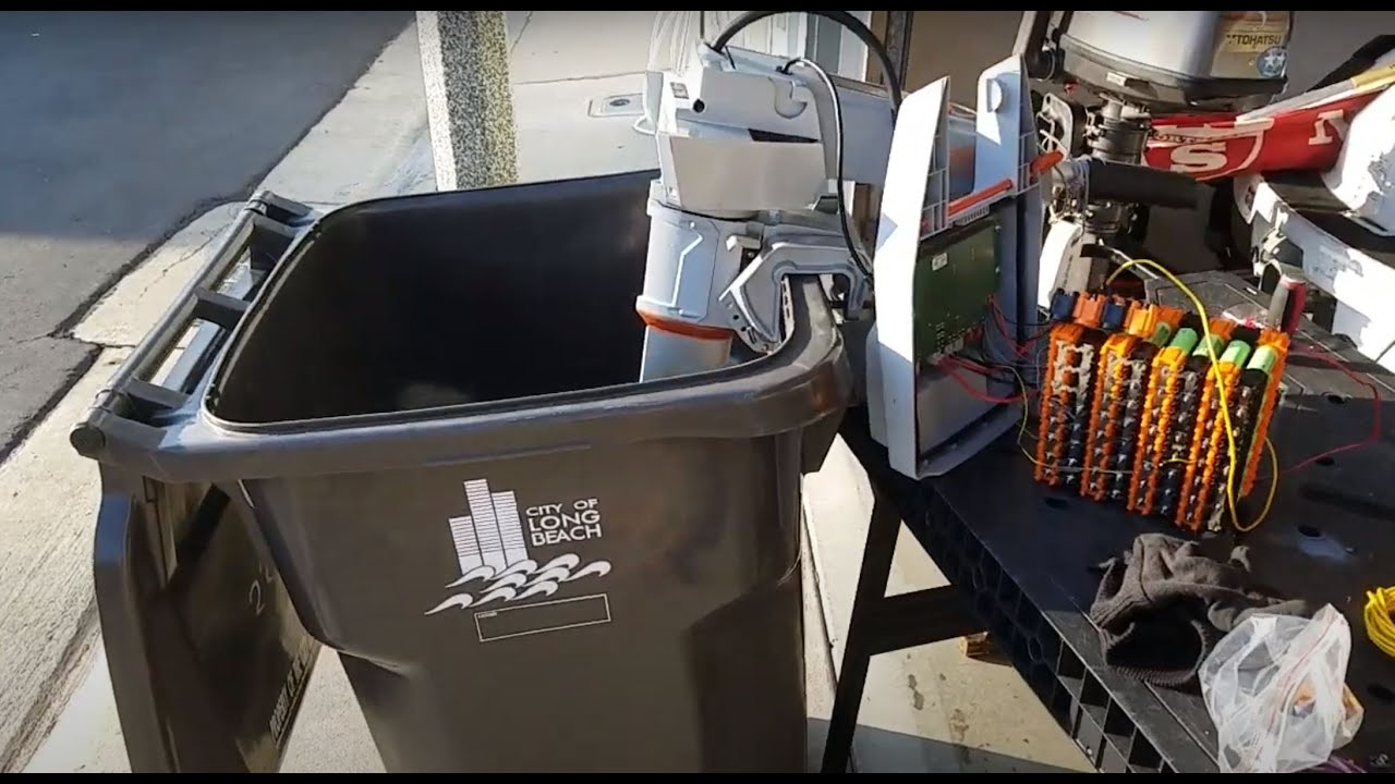 Torqeedo Battery Repair. Video 09 of 16. Full power test after battery