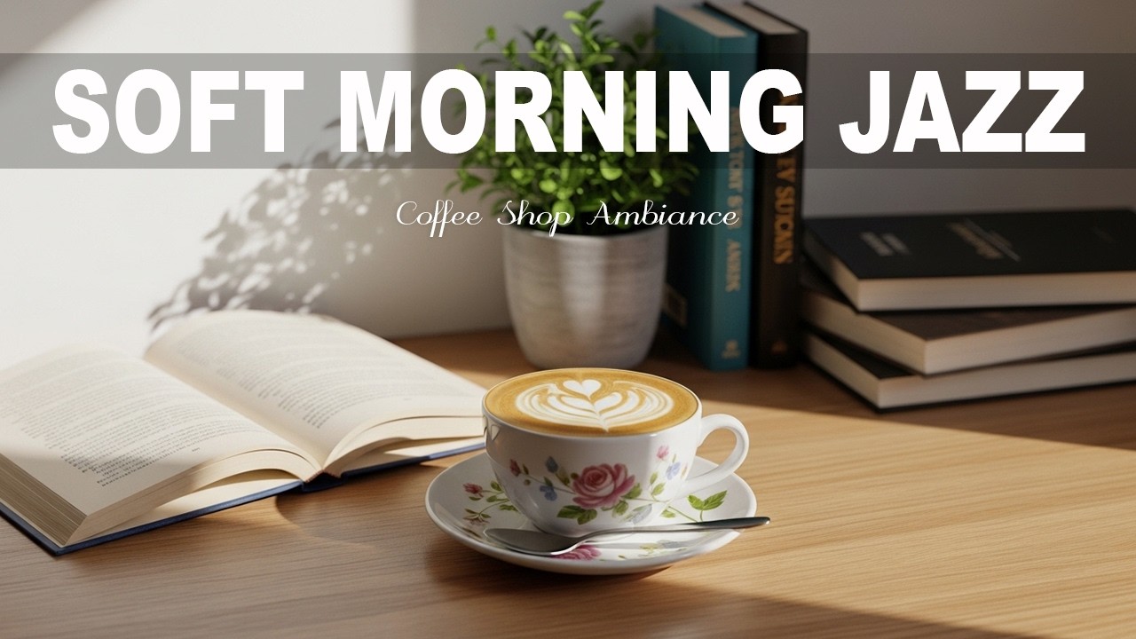 Soft Morning Jazz 🎶 Coffee Shop Ambiance | Sweet Bossa Nova Instrumental for Enjoy Your Morning