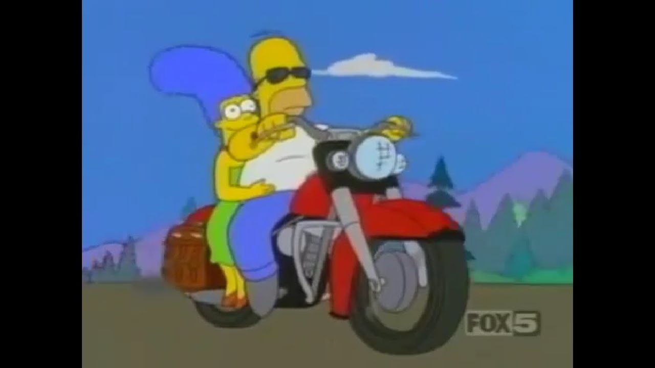 Homer in a Biker Bar YouTube