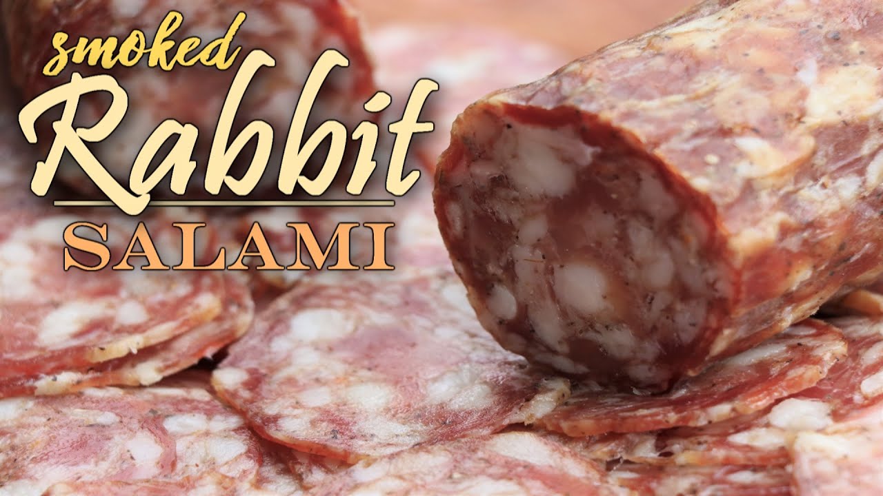 Celebrate Sausage S02E26 Smoked Rabbit Salami YouTube