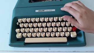 ASMR typewriter - máquina de escrever  99,9% das pessoas dormem vendo este vídeo.