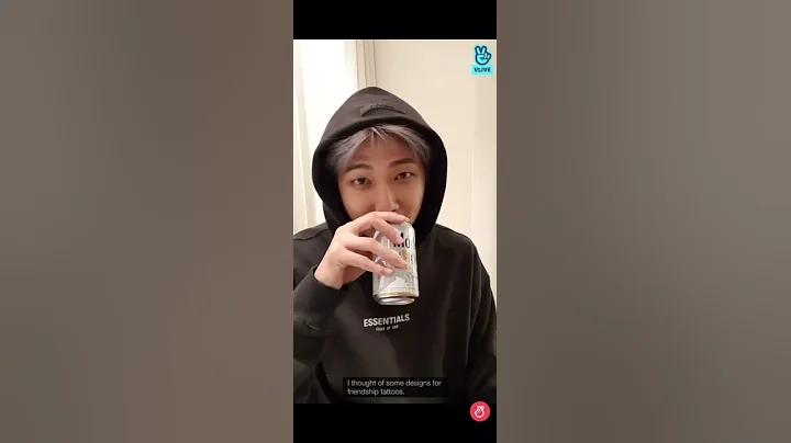 Rm about his friendship tattoo 😂💜#bts#namjoon#jin#yoongi#jhope#jimin#v#jungkook