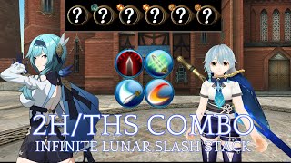 Toram Online | 2H/THS combo (reference) infinite lunar stack