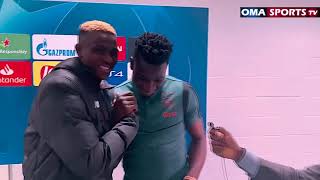 Victor Osimhen Reveals what Andre Onana told him on the Pitch