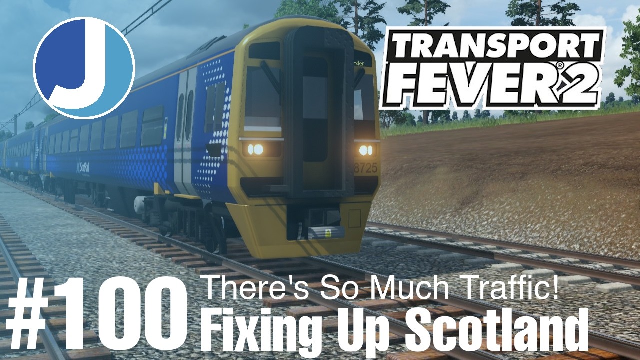 Revamping Glasgow's Public Transport | Transport Fever 2 | Race To The North | Episode 100