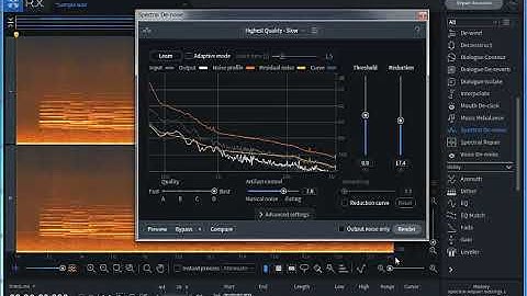 04 iZotope RX7 Spectral De noise