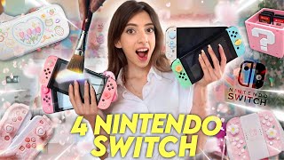 JE CUSTOM MES 4 NINTENDO SWITCH et LE RÉSULTAT EST INCROYABLE ! 🌸