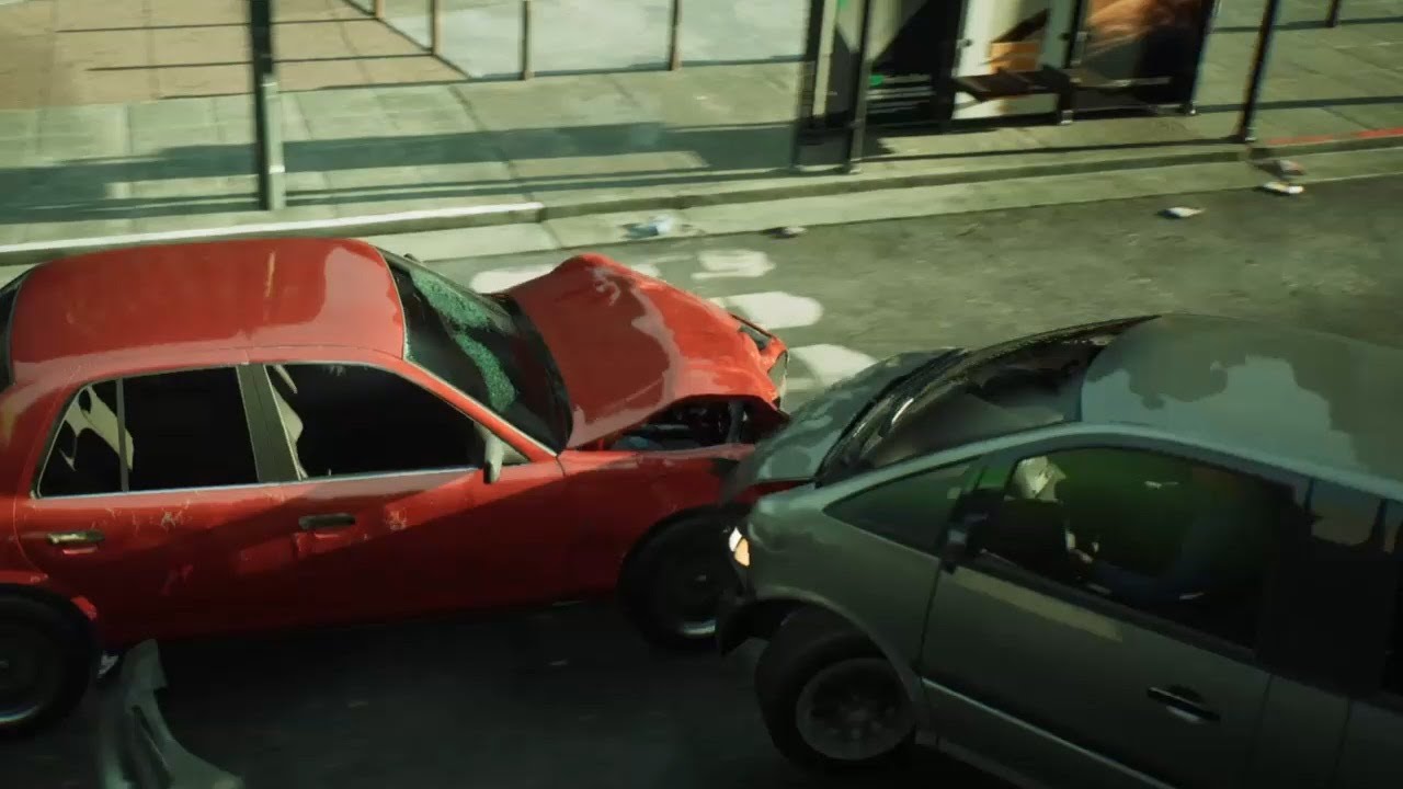 The Matrix Awakens Vehicle Damage Test