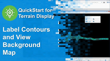 06 Label Contours and View Background Map