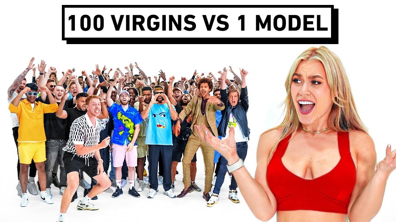 1 onlyfans model vs 100 virgins