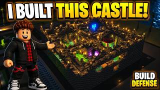 Touring My Ultimate Castle Defense Base in Build Defense! - Roblox