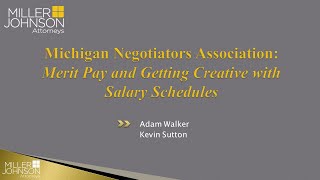 Merit Pay and Getting Creative with Salary Schedules