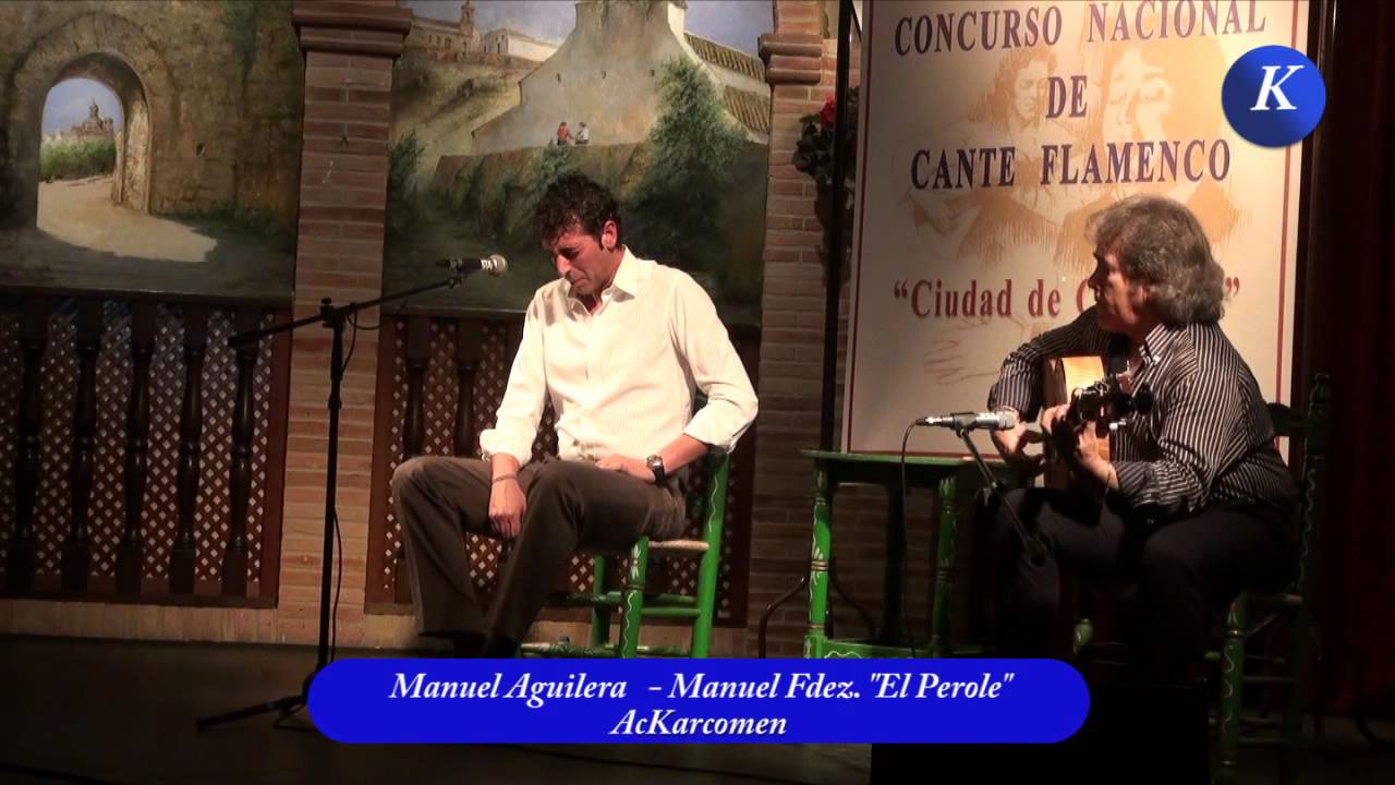 Flamenco: Manuel Aguilera Garamendi, por Serrana, #Carmona XXXI Concurso Nacional Cante #Flamenco riopan