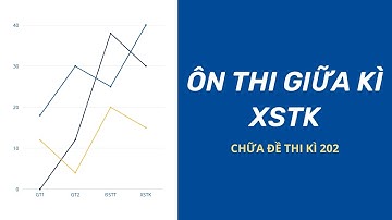 Đại học Bách Khoa - Ôn thi Xác suất và thống kê Giữa kì (Chữa đề thi XSTK 202)