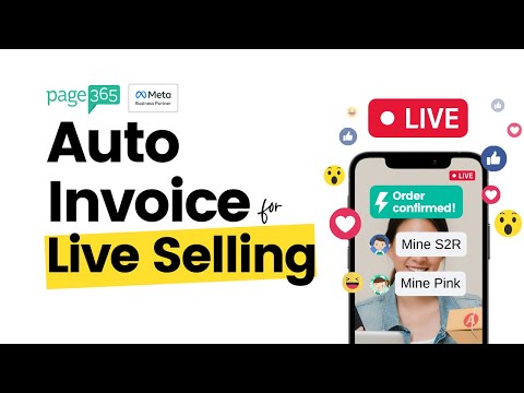 Auto Invoice for Facebook Live Selling Tutorial