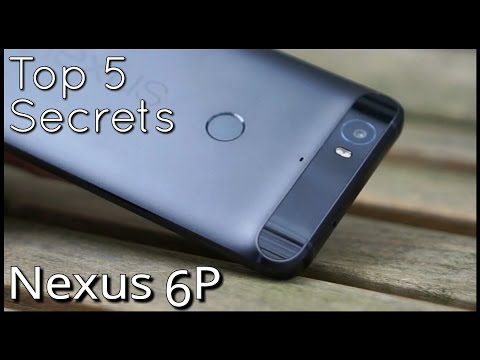 5 가지 비밀-Nexus 6P