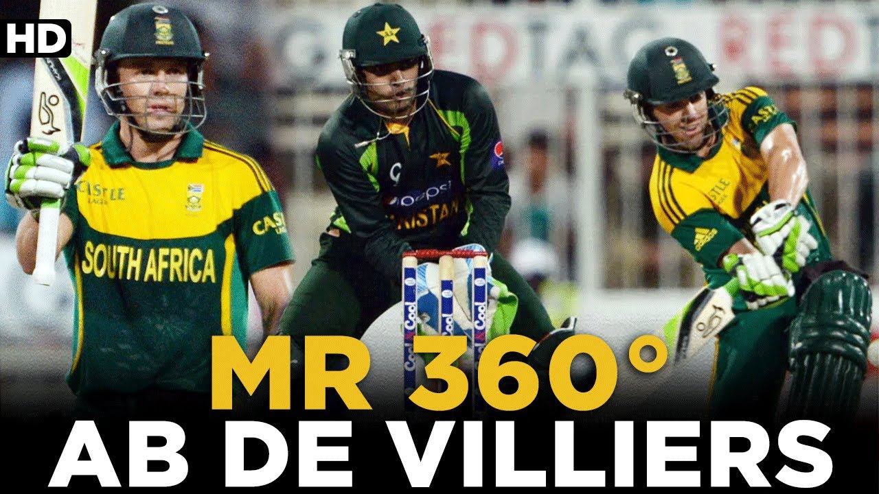 Amazing Century By Mr.360° AB de Villiers | Pakistan vs South Africa ...