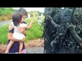 UNESCO cultural heritage Mud god and girl 宮古島 2016 パーントゥプナハ