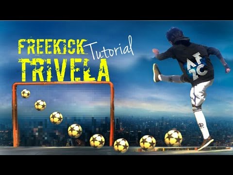 Cara Melakukan Tendangan TRIVELA !! FreeKick Tutorial