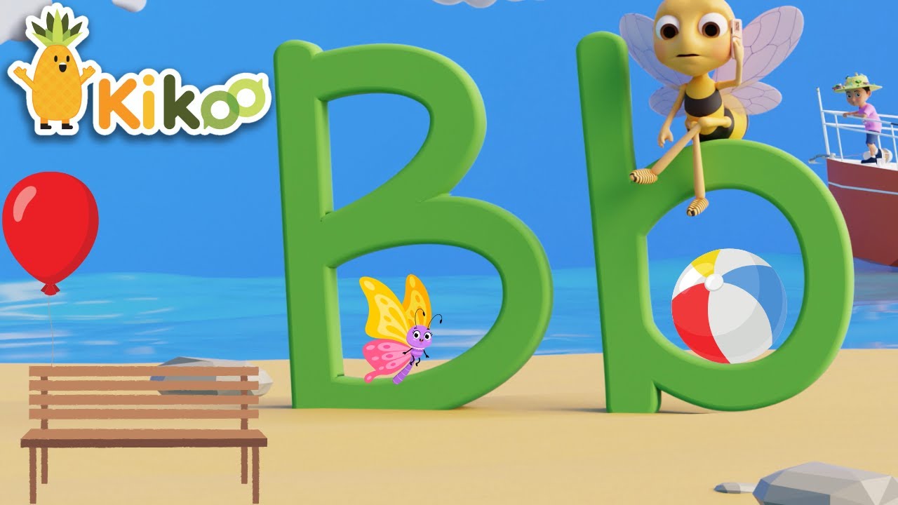 Phonics Song for children |Letter B | ABC Letter Sounds| Learn alphabet ...