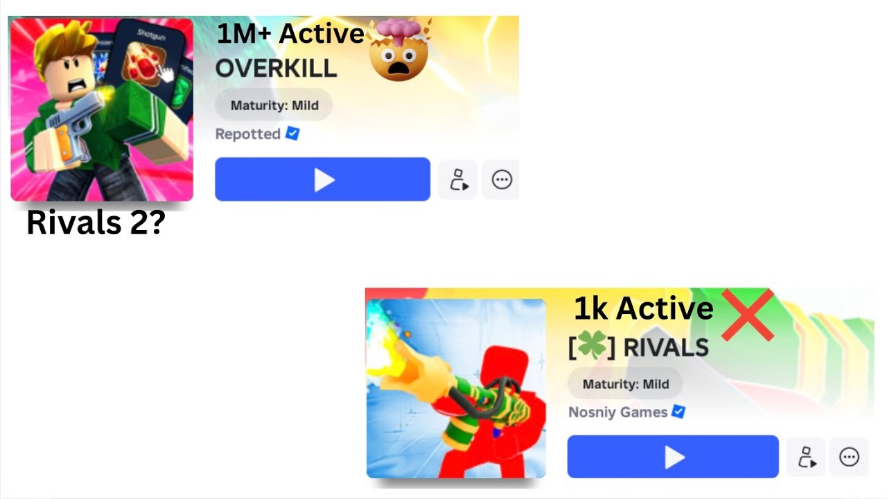I Tried Roblox Overkill (The already released one) And It's CRAZY ...