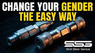 Skid Steer Genius shows you why you need gender changers, how to make them and how to install them.