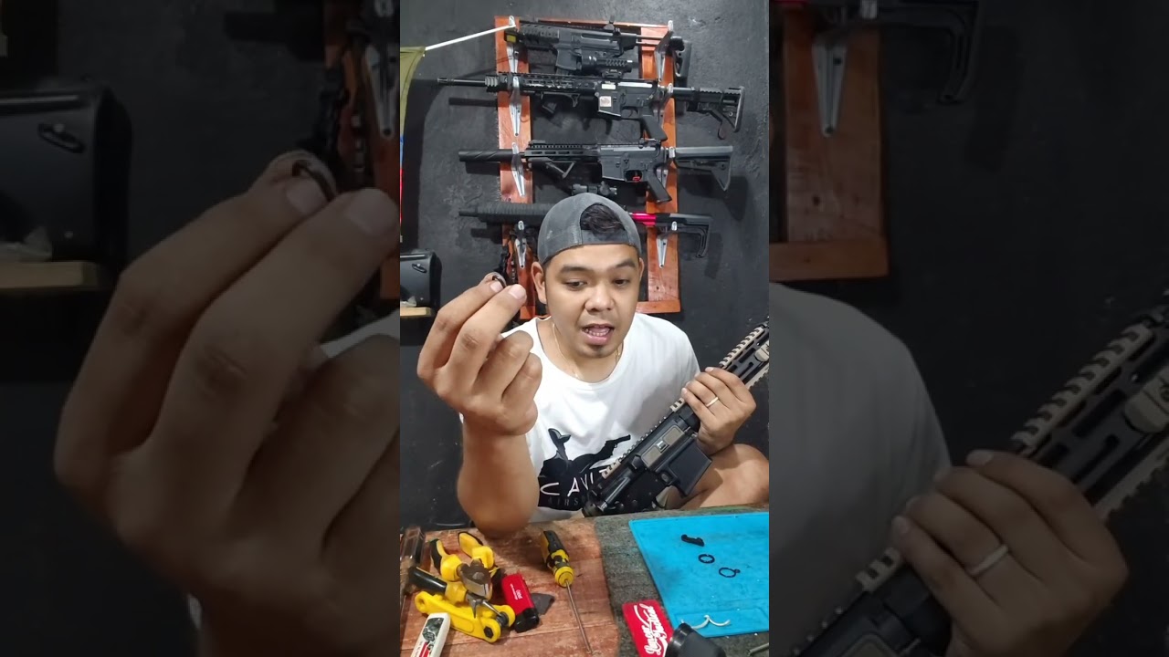 WE GAS BLOWBACK AIRSOFT RIFLE FOR REPAIR👌