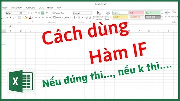 Cách sử dụng hàm IF trong Excel | Học Excel online