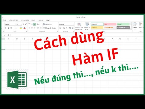 Video Cách sử dụng hàm IF trong Excel | Học Excel online - youtube