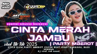 DJ CINTAKU MERAH JAMBU | VIRAL TIKTOK | PARTY MBEROT| BASS HOREGG | MT AUDIO X JATI NIAGA FABRIKATOR