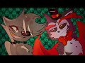 Rain  angel x husk  hazbin hotel comic dub