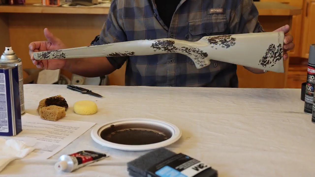 Custom Rifle Camo – Step-by-Step Patterning & Detailing | Stevens Model 200 Build (Part 2)