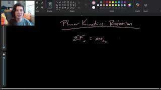 Planar Kinetics: Rotation about a fixed axis - ENG 212 Dynamics - Lesson 32