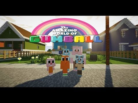 Minecraft The Amazing World of Gumball map download link - YouTube.