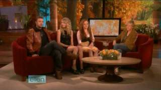 Taylor Swift Fearless Release Interview on Ellen 11/11/08 Part 2