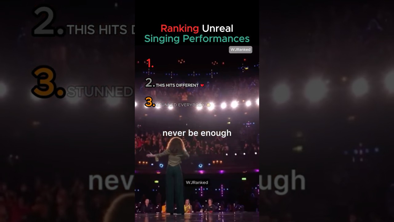 Ranking UNREAL Singing Performances (Wait for #1) 😱🎙️ 