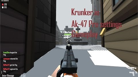 Krunker.io Ak-47 Pro Settings Gameplay