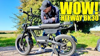 HITWAY BK30 Review | The BIGGEST BATTERY 🔋 IVE TESTED! Cafe Racers just got BETTER...
