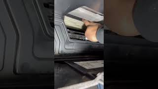 Range Rover Sport cabin, filter location screenshot 2