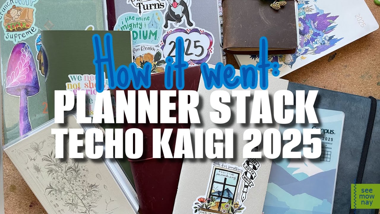 📚 Итоги 2025 года ✨ Ежедневники и блокноты 📚 Hobonichi Weeks * Plotter * Traveler's Notebook