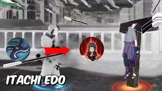 Itachi Edo + Shuriken Spell PVP Gameplay | Naruto Mobile