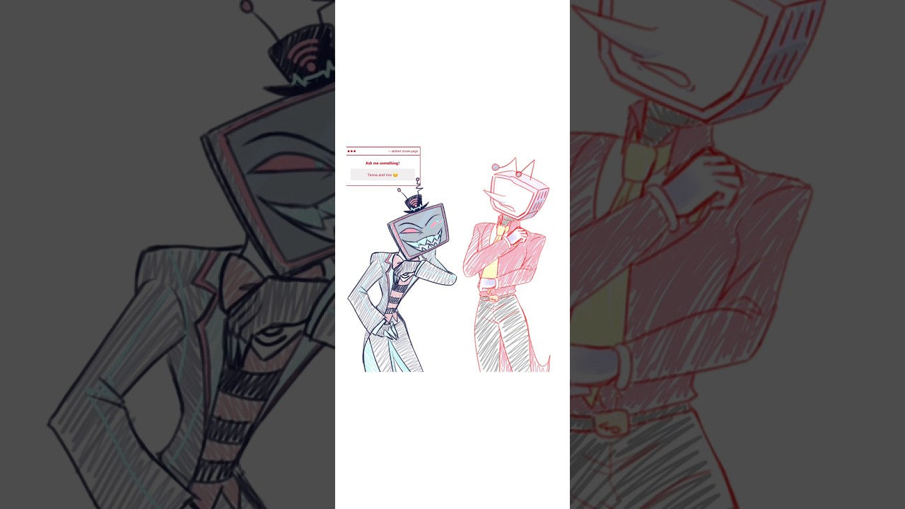 My strawpage reply 8⭐️#deltarune #deltarunechapter3 #tenna #spamton #spamtenna #vox