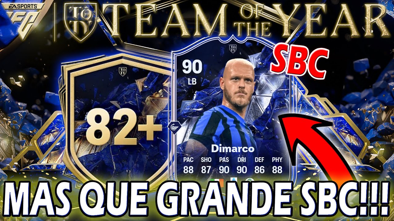DIMARCO 90 SBC com uma CARTA ESPETACULAR & MELHORIA 82+ X20 | FC 25