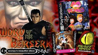 Berserk, 40 Winks, Beast Wars & Barbie - SCORPYS BEAUTIFUL DISCS #59